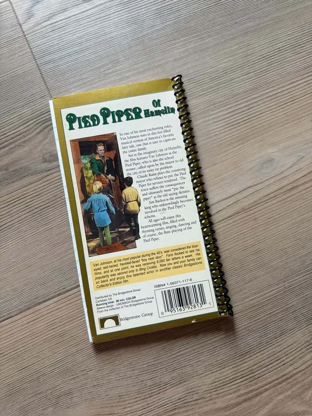 Bridgestone Group The Pied Piper of Hamelin Collector's Edition Spiral Notebook